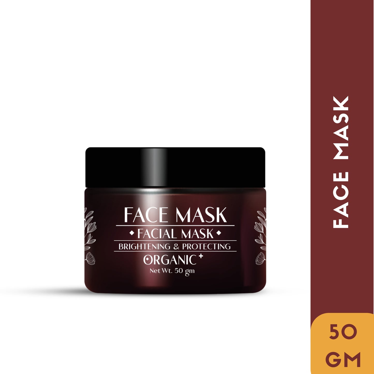 Kaissal's Aloe Extract Face Mask for Soothing and Brightening Skin - 50gm