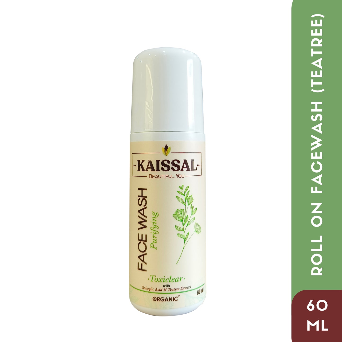 Roll-on Facewash (Teatree) - Salicylic Acid & Tea Tree oil - 60ml
