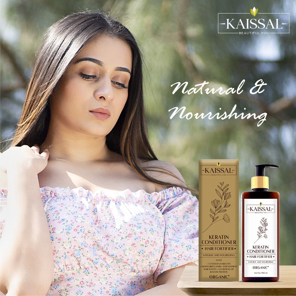 Kaissal Keratin Conditioner Infused with Coconut Milk Almond