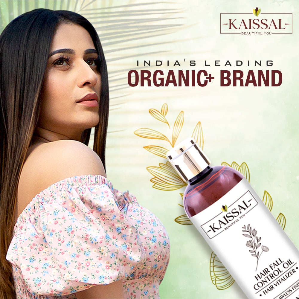 Kaissal Hair Fall Control Oil with Argan and Bhringraj Extracts for Flawless Hair - 200gm